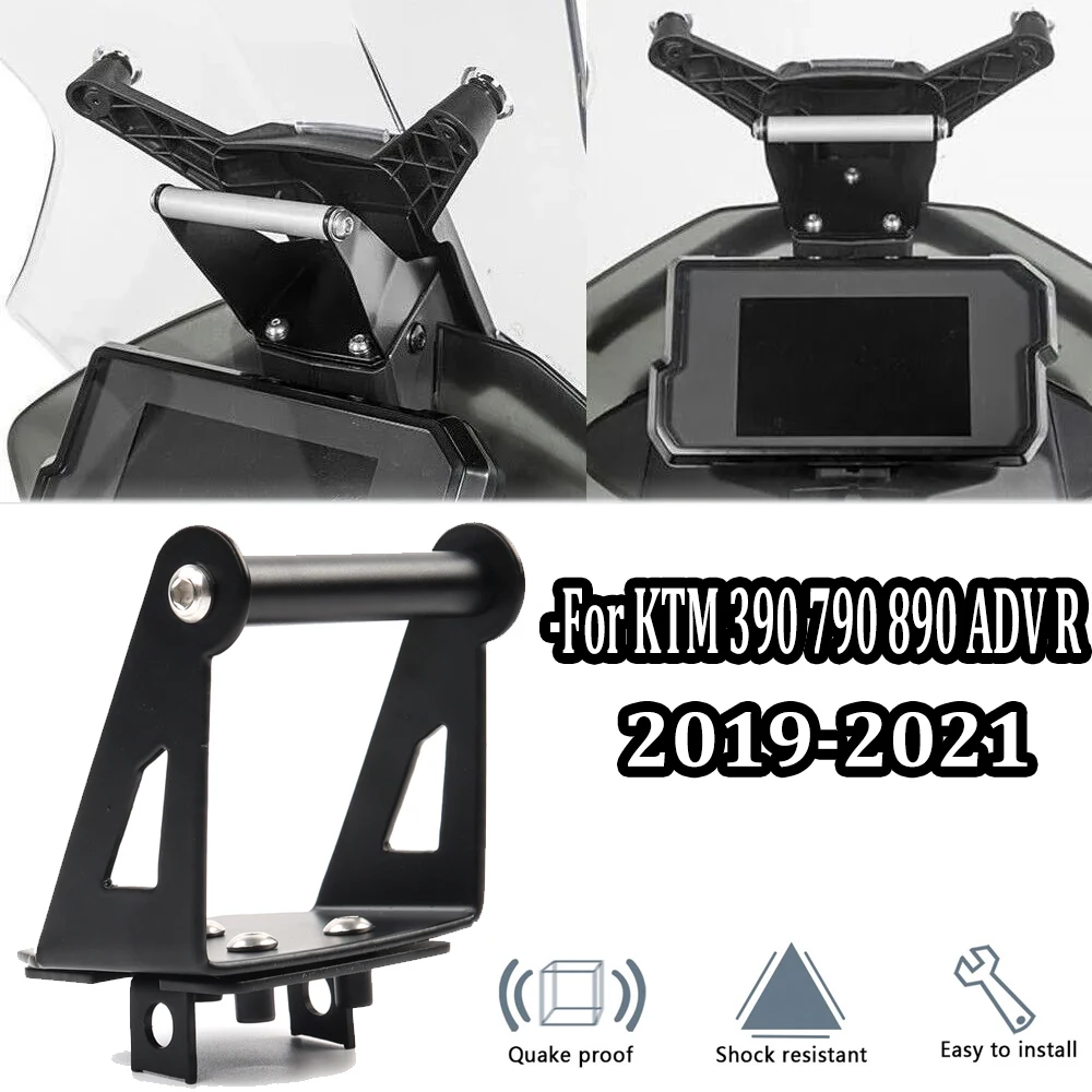 Держатель для GPS навигатора KTM 790 890 ADVENTURE S R 2019 2020 12 мм и 22