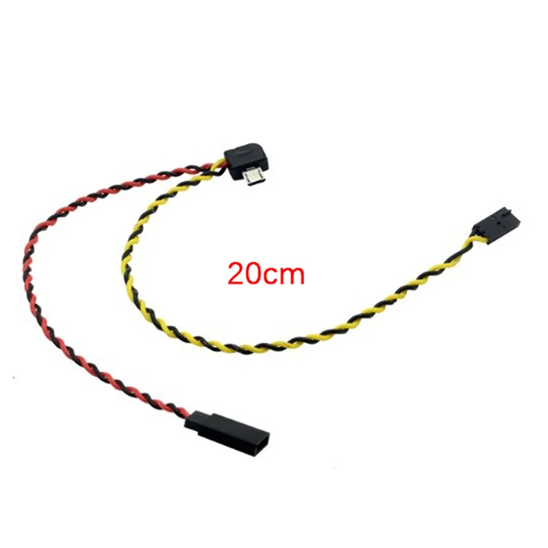 Micro USB To AV Out Cable 5.8G FPV TX RX For SJ4000 SJ5000 SJ6000 GO PRO Camera RC Model Airplane FPV Drones Parts