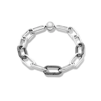 limited inventory original 925 sterling silver bracelets me link chain bracelet women jewelry holiday essentials gift
