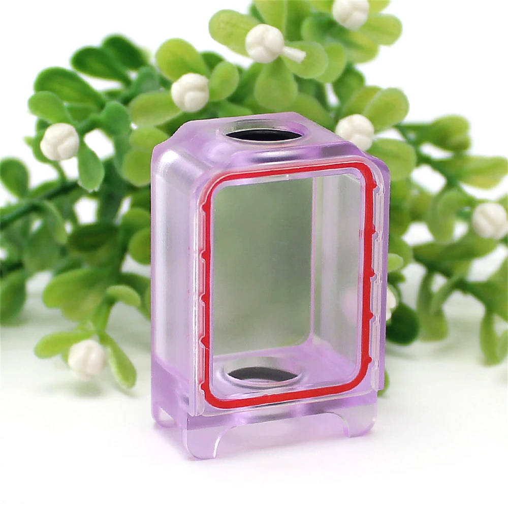 

SXK Style Glass Door Cover Boro Tank for Billet V4 Box Mod BB Box Acrylic/PEI Material Purple Transparent SXK Top Selling 2022