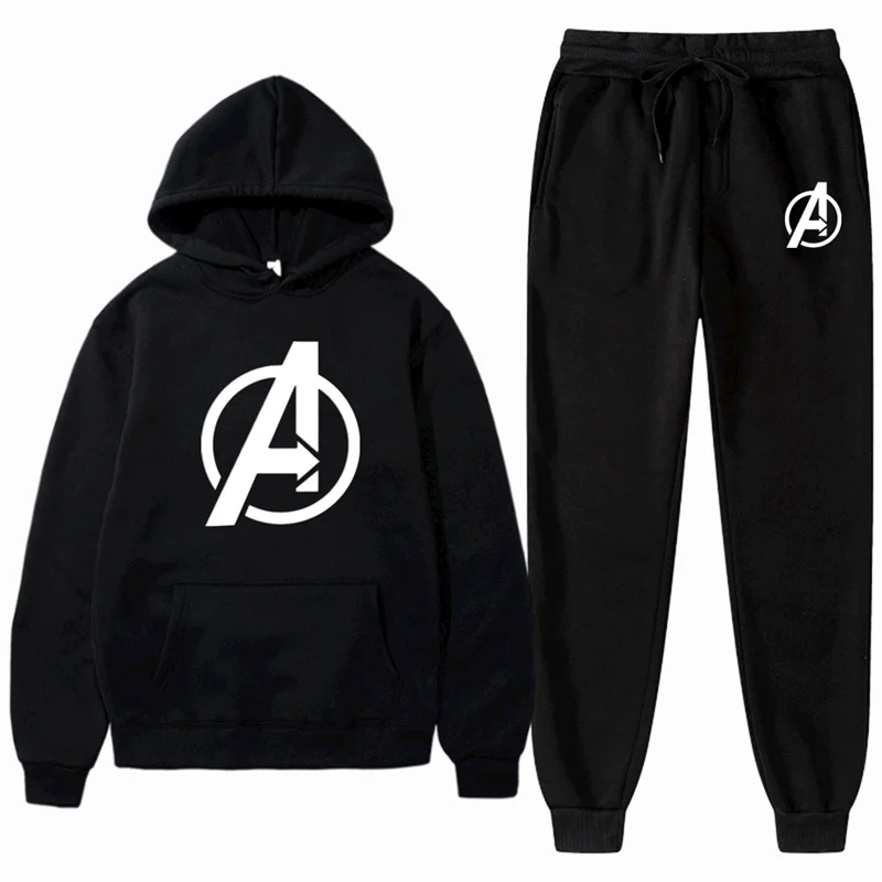 

Мужские комплекты спортивной одежды с графическим принтом в стиле хип-хоп, новинка, Модный пуловер с капюшоном, Брендовые костюмы, толстовки, свитшоты с флисовой подкладкой на осень