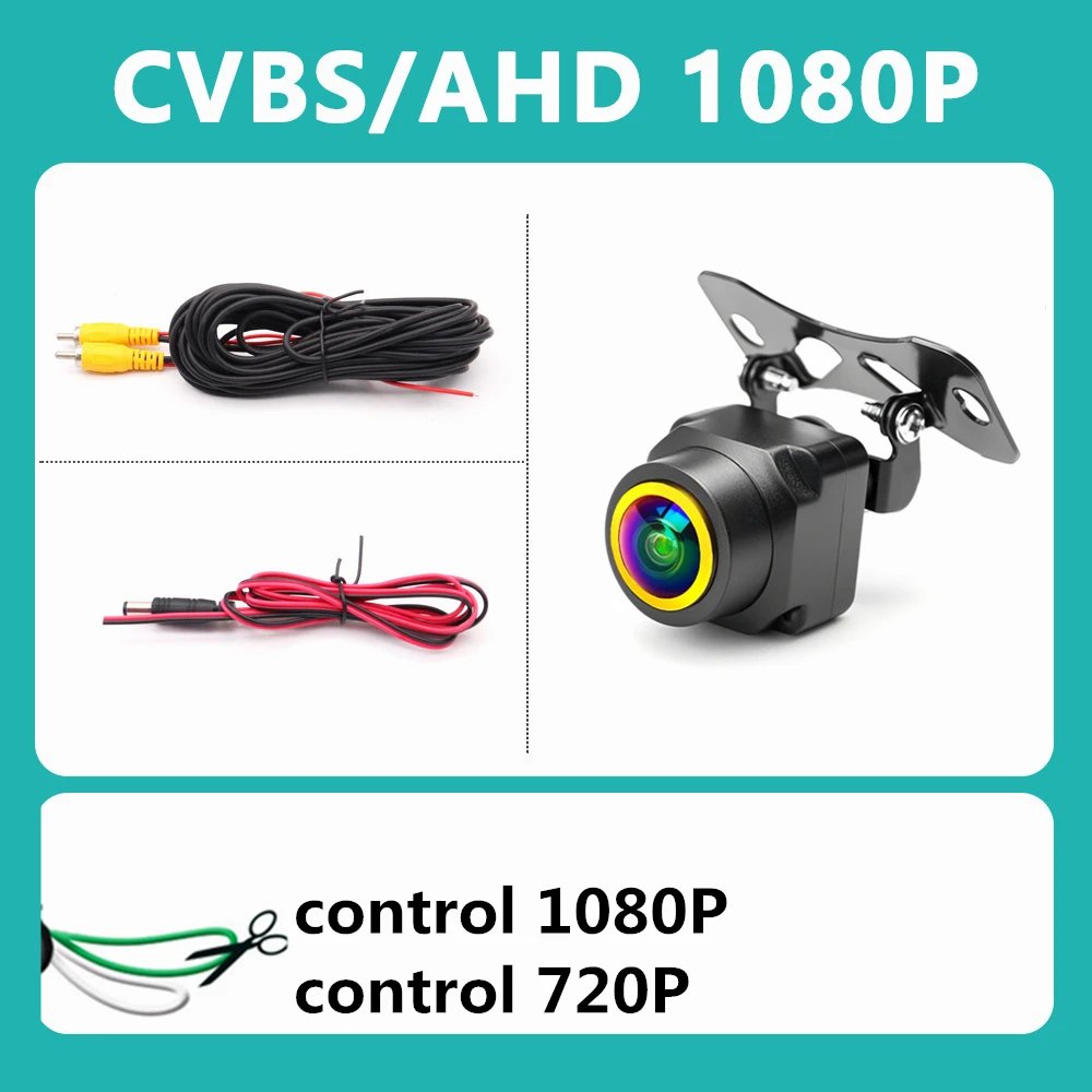 

SMARTOUR 4K AHD 1080P Интеллектуальная динамическая траектория Автомобильная камера заднего вида 180-градусная камера ночного видения с линией парковки