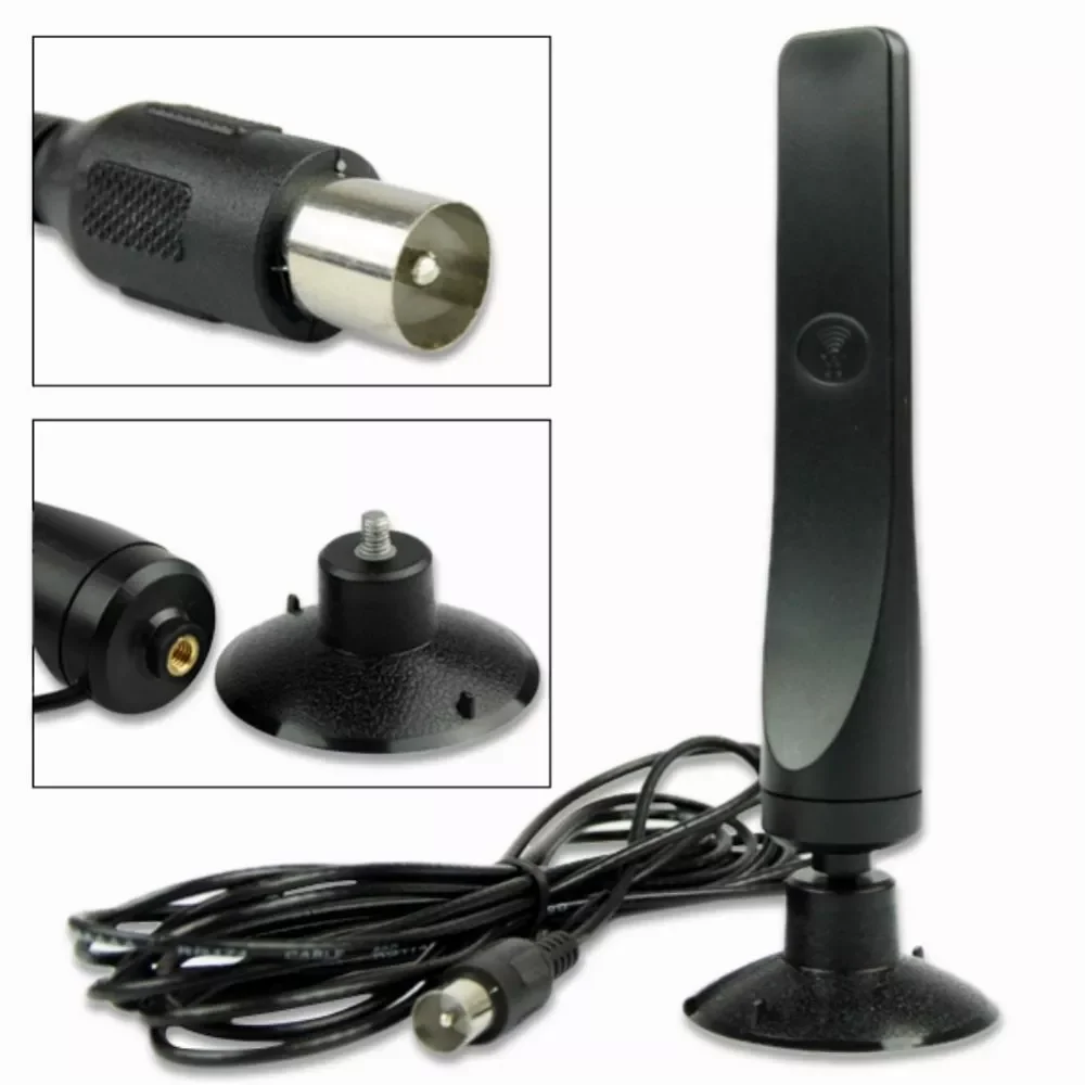 

DVB-T TV Antenna Freeview HDTV 12DB Indoor Digital Antenna Aerial Booster For DVB-T Antena TV HDTV Box Cable