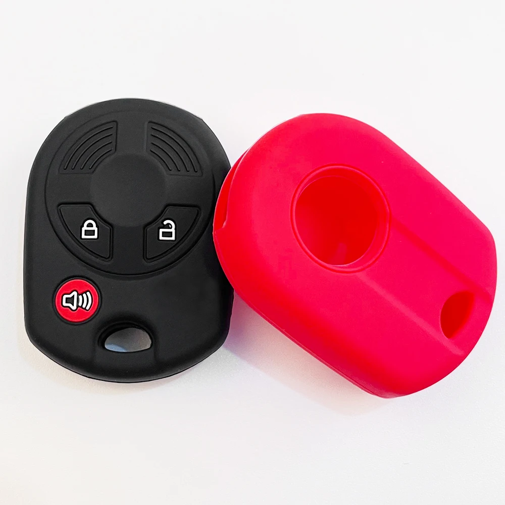 

Силиконовый чехол для автомобильного ключа с прямым стержнем для Ford Edge Kuga Raptor Premium