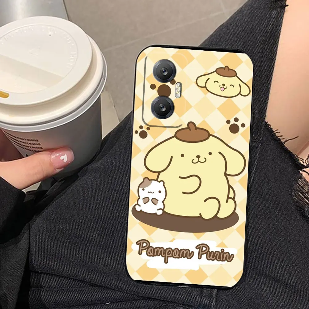 Чехол для телефона с рисунком помпона Purin Cute Dog Infinxi HOT 50 30 30I 20S 20 20I 12 12I 11S 10S 10 10I 9 ZERO X