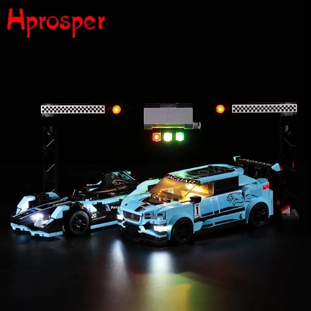 

Hprosper LED Light For 76898 Speed Champions Building Blocks Lighting Toys Only Lamp+Battery Box(Not Include the Model)