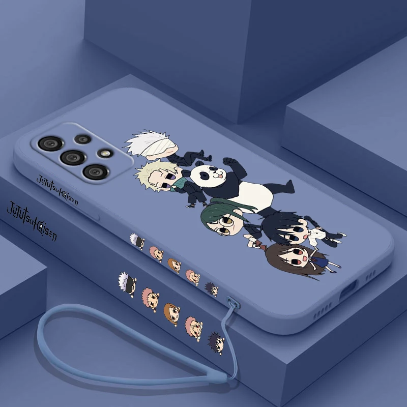 Аниме Чехол для Samsung A55 A53 A33 A52 A32 A71 A51 A21S A35 A25
