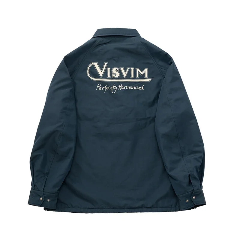 Новое поступление плюшевая Толстая Свободная куртка с вышивкой VISVIM JKT 24SS Nakamura для