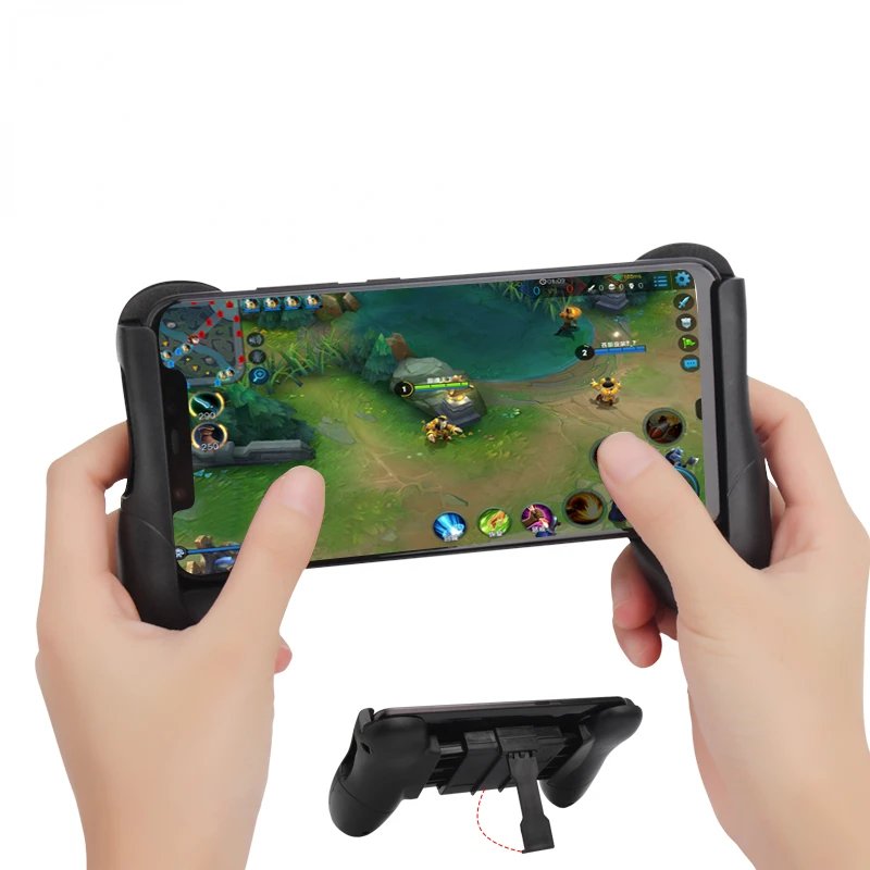 

Portable Gamepad For PUBG Mobile Gaming Controller Extended Handle Holder Game Grip For iPhone Android Smartphones 4.5-6' Inch