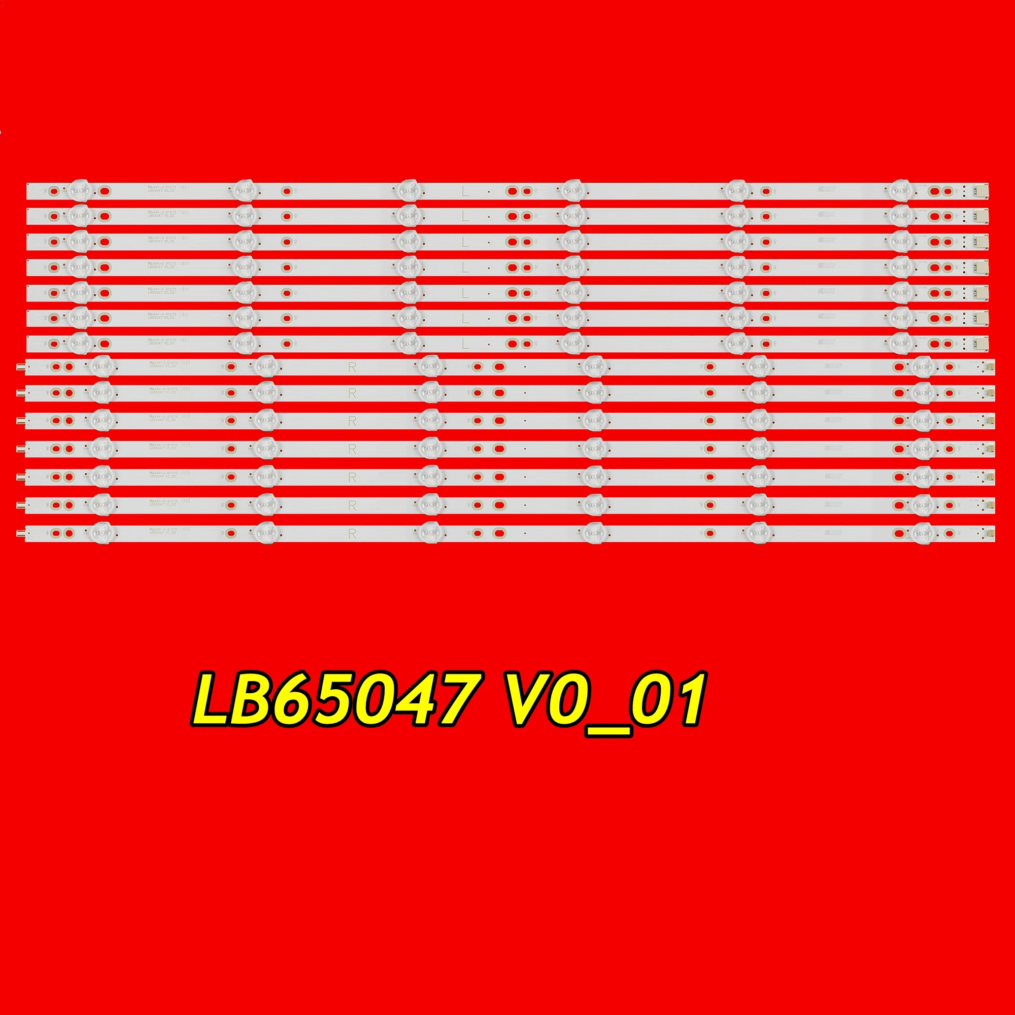 Светодиодная лента для 65PUS6523/12 65PUS6162/05 65PUS6262/05 65PUS6262/12 65PUS6272/05 65PUS6503/12 LB65047 V1_02 V0_02