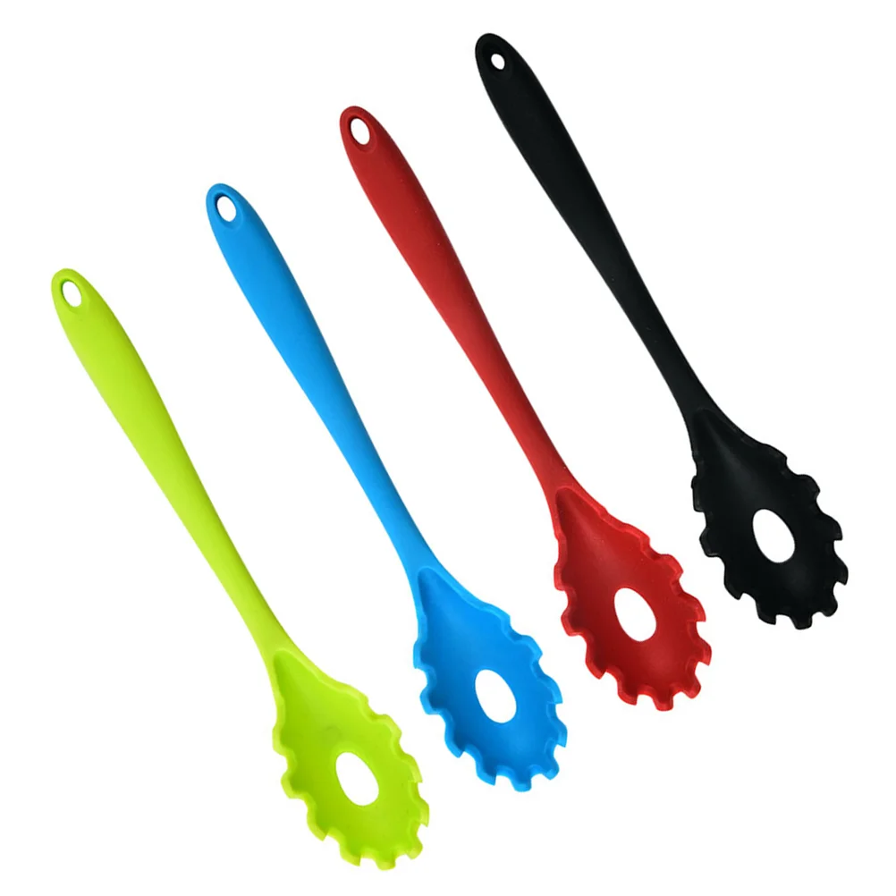 

4Pcs Practical Noodle Filters Silicone Kitchen Noodle Colanders (Assorted Color)