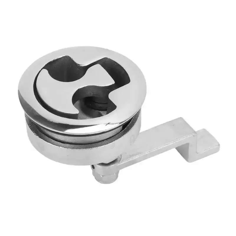 Enlarge Boat Deck Latch Flush Mounted Marine Cam Latch for Ship Cabinet Drawers Livewells