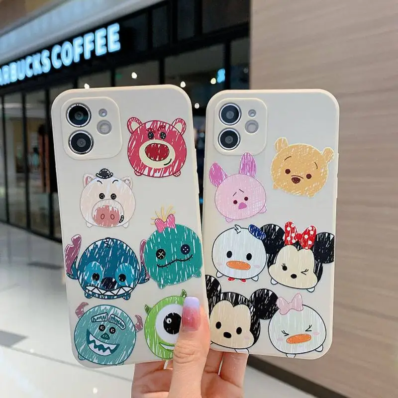 

Disney Cartoon Doodle Little Monster Mickey Mouse Phone Case For Huawei P 20 30 40 50 pro Mate 20 30 40 pro Nova 5i 6se 7se 8se