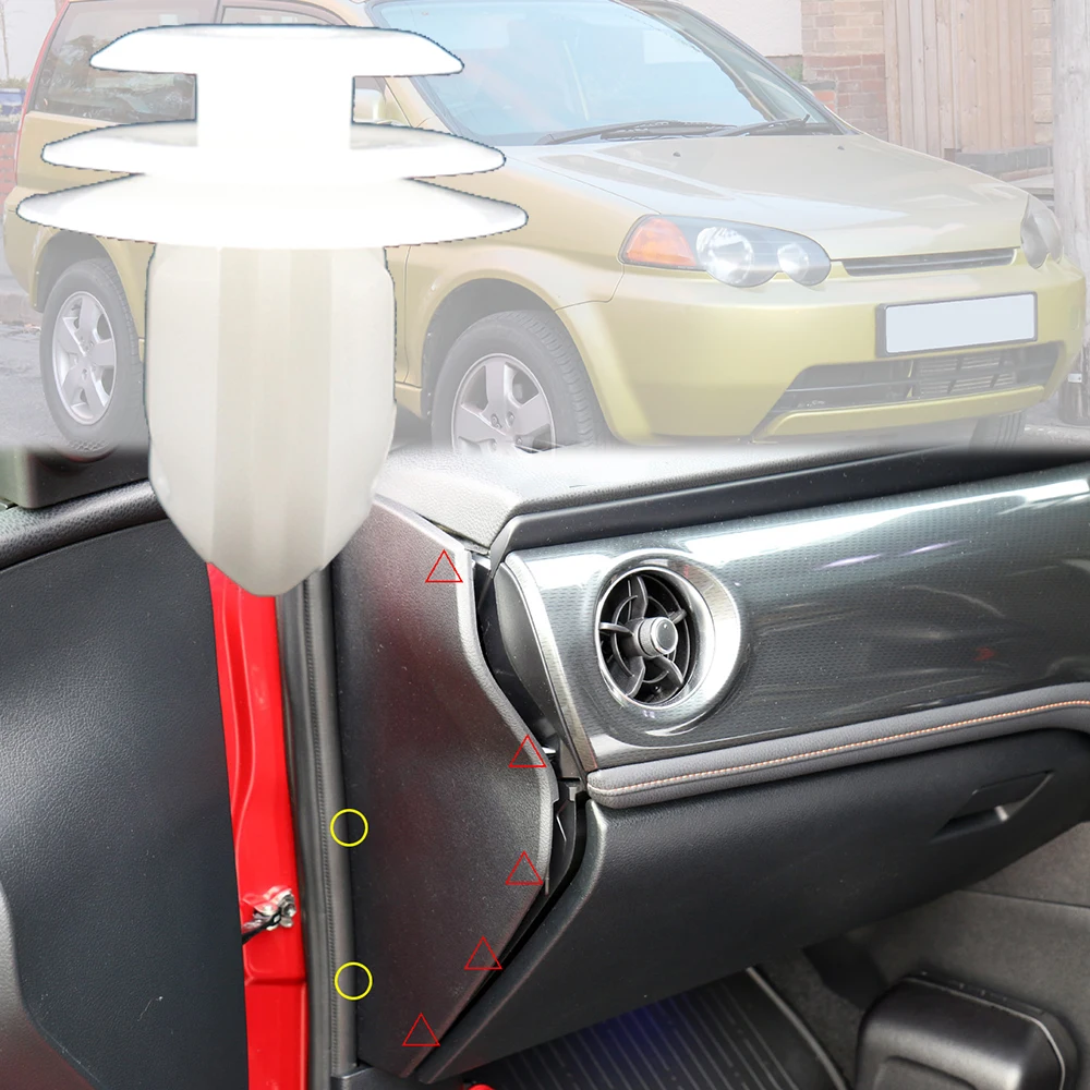 20 шт. для Honda HR-V 1999 2000 2001 2002 2003 2004 2005 2006 автомобильная передняя задняя дверная