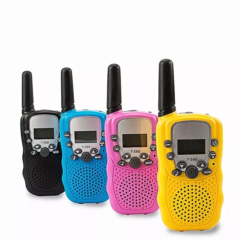 

2Pcs Sturdy Structure Interactive Kids Intercom Toy Premium Texture Wireless Mini Walkie Interphones Toy for Cosplay Game
