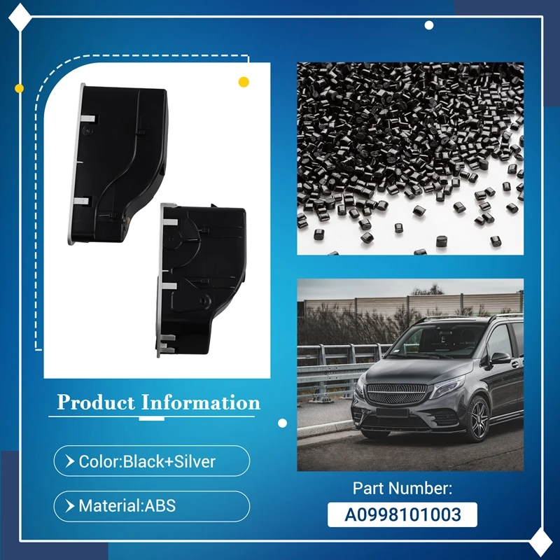 Автомобильный держатель стакана A0998101003 1 ряд для Mercedes Benz W447 Vito V-Class 2015-2020