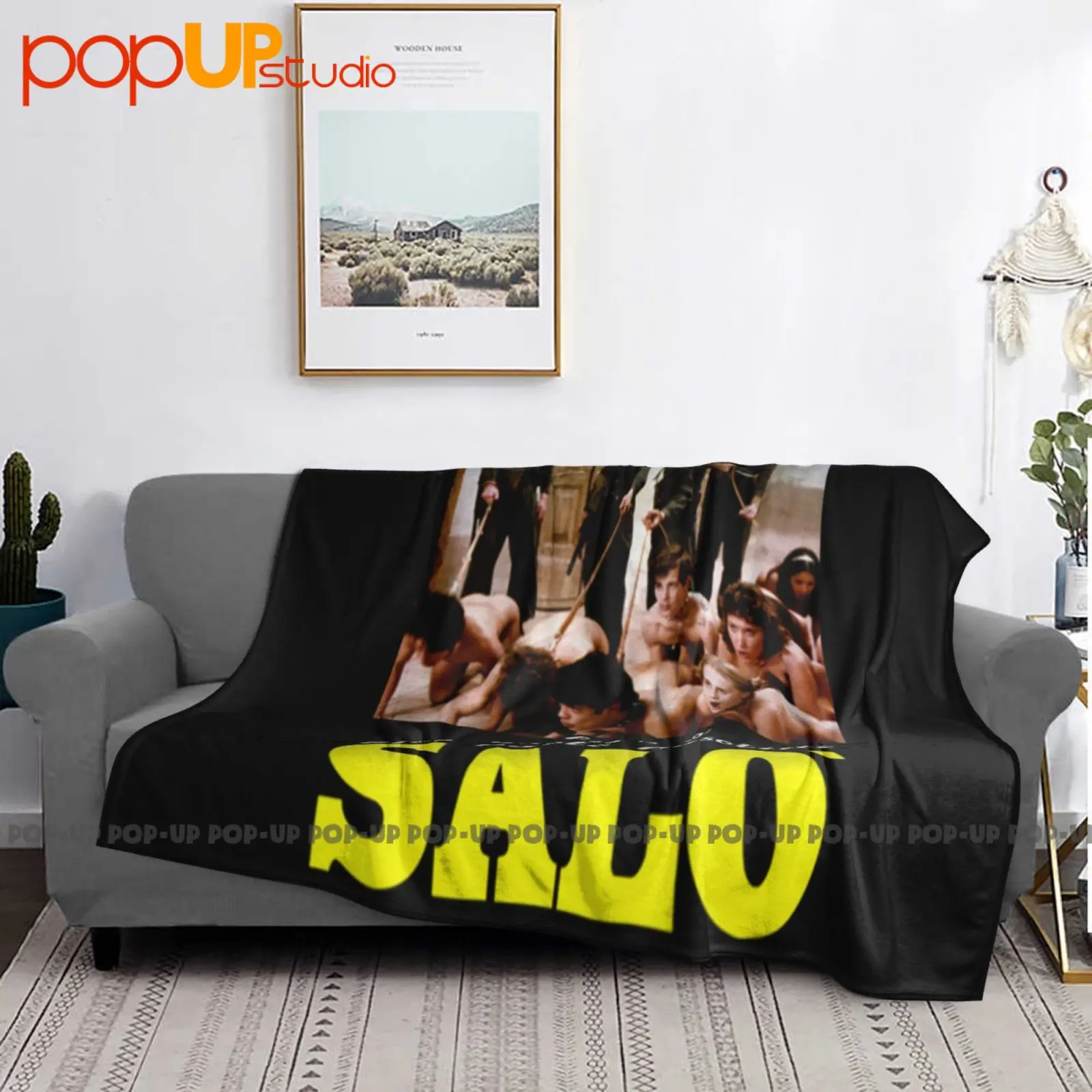 Фото Salo 120 дней Sodom Movie Paolo Pasolini Ультра-мягкое одеяло с надписью ужасов, зимнее одеяло для дивана, покрывала на кровать №3