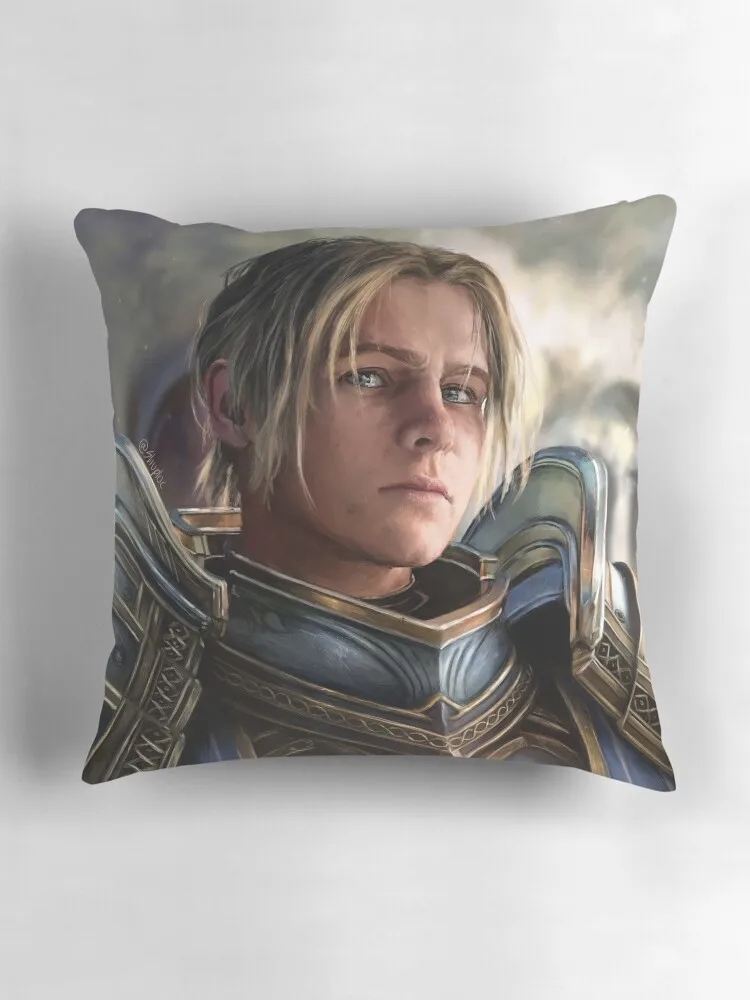 Декоративная подушка Anduin Wrynn новогодняя осенняя наволочка подушки для диванной