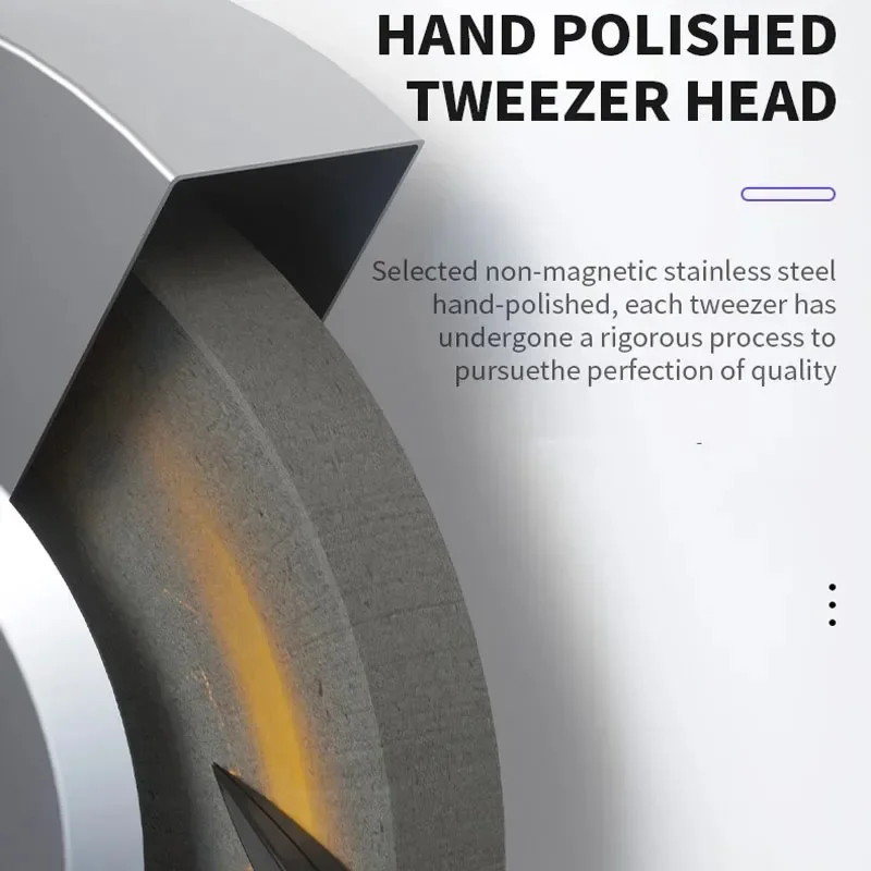 Механический магнитный Пинцет ручной полировки 0 008 мм