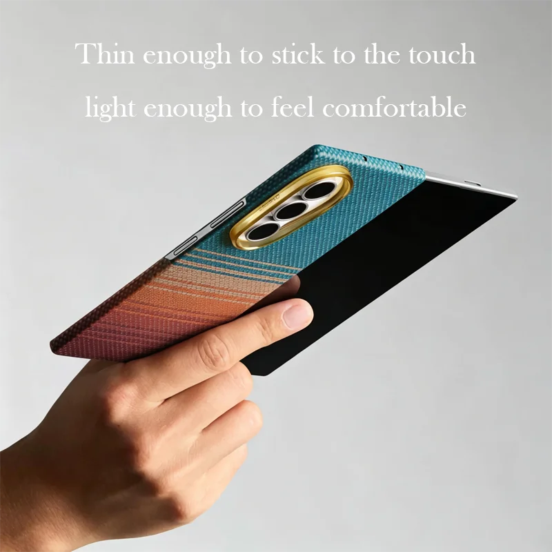 Чехол Pitaka из углеродного волокна для Samsung Z Fold 8 Ultra, кевларовый чехол с поддержкой беспроводной зарядки для SAMSUNG Z FOLD 8 ULTRA (art.: 3920dc6f021f9) - 3920dc6f021f9