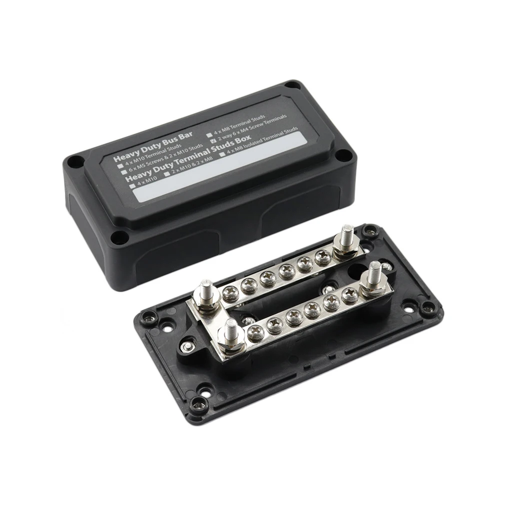 

12 В силовой распределительный блок шина 1 4 дюйма M6 шины для батареи