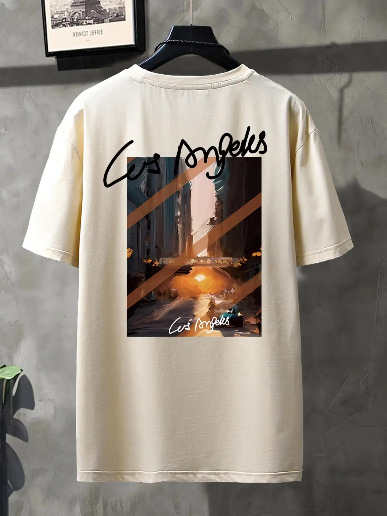 

Men's T-Shirt Round Neck Pullover Short Sleeve T-Shirt Casual Top