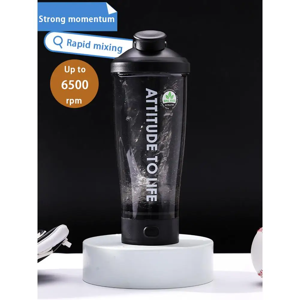Fitness Automatic Vortex Mixer Portable Electric Leak-proof Sports Shaker Cup Protein Shaker Blender