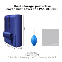 host storage protective case accessories dust cover for ps5 uhdde game host dustproof waterproof accessories for ps5 game host