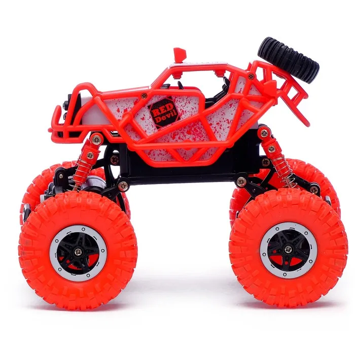 Машина радиоуправляемая Джип-триал полный привод 4WD работает от аккумулятора |