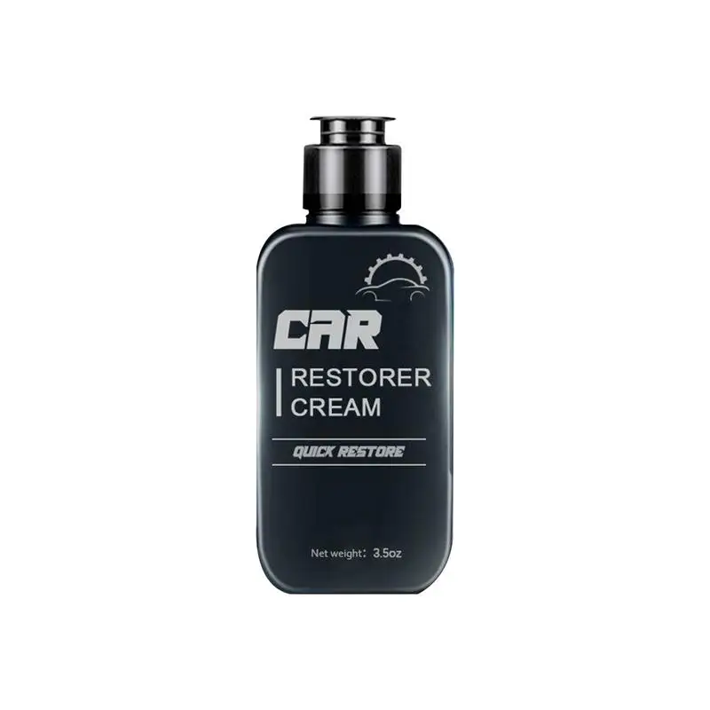 

Car Restorer Cream Quick Restorer Car Care Auto Leather&Plastics Refurbishment Paste Washable Refresh Aging Surfaces Car