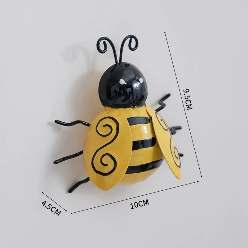 

Подвеска из кованого железа "Пчела и Божья коровка"