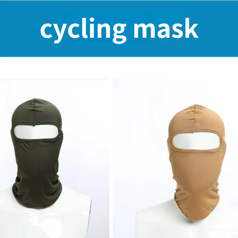 

Cycling Headgear Tactical Cap Breathable Sunscreen Windproof Motorcycle Sports Headgear Riding Mask