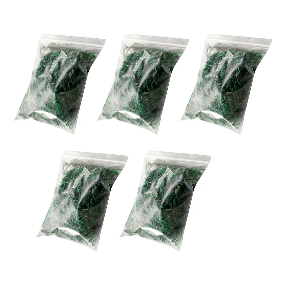 

For Fake Artificial Green Crafts Decor Landscape Accessories Microdecorative Zen Greenery Realistic Planter Garden Potted Faux