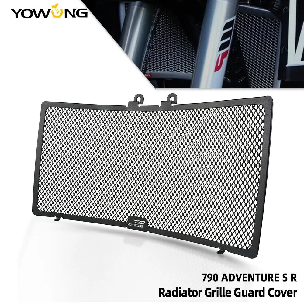 Motorcycle Accessories Radiator Grille Guard Cover Protector For 790 ADVENTURE ADV. 790ADVENTURE R S 2019 2020 CNC Aluminum