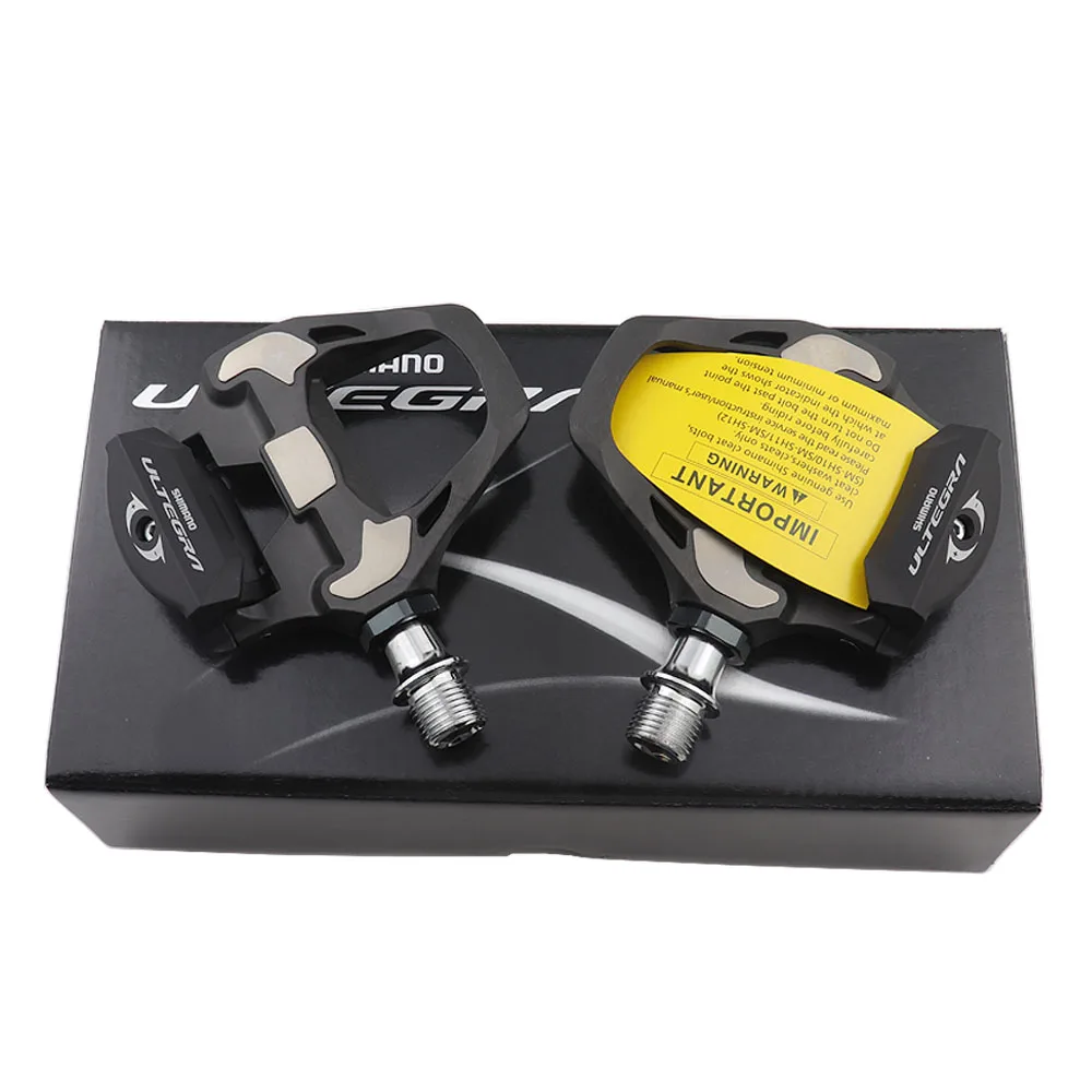 Фото Педали SHIMANO ULTEGRA PD-R8000 SPD-SL для шоссейных велосипедов с шипами SH11 - самоблокирующиеся №4