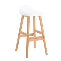 solid wood american bar stool high stool bar stool nordic chair creative retro simple bar chair