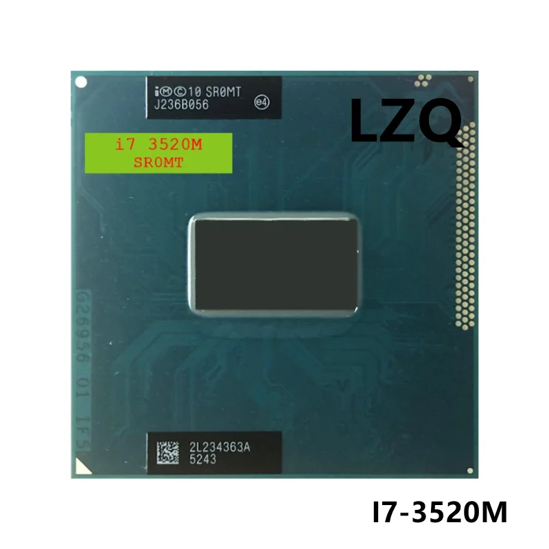 Оригинальный процессор INTEL Core i7 для мобильного телефона 3520m двухъядерный 2 9 ГГц 4M