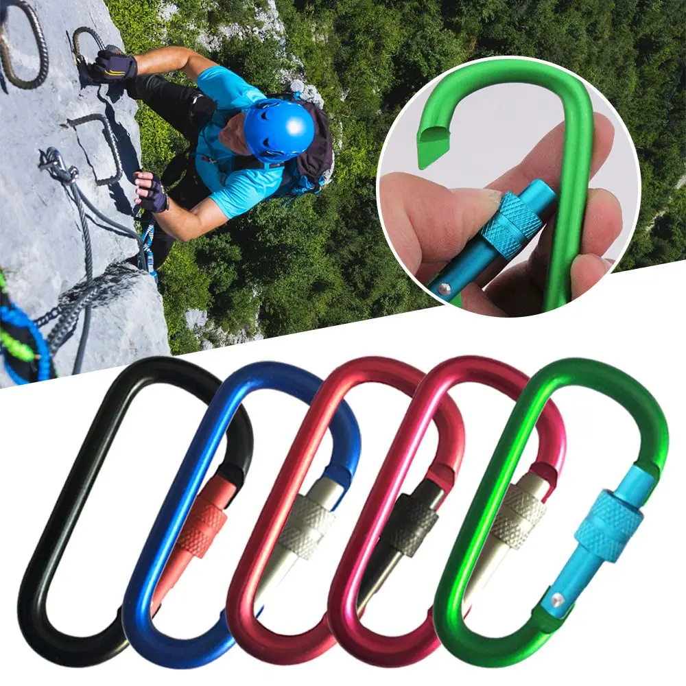 

3 шт., карабин из алюминиевого сплава с D-образным кольцом