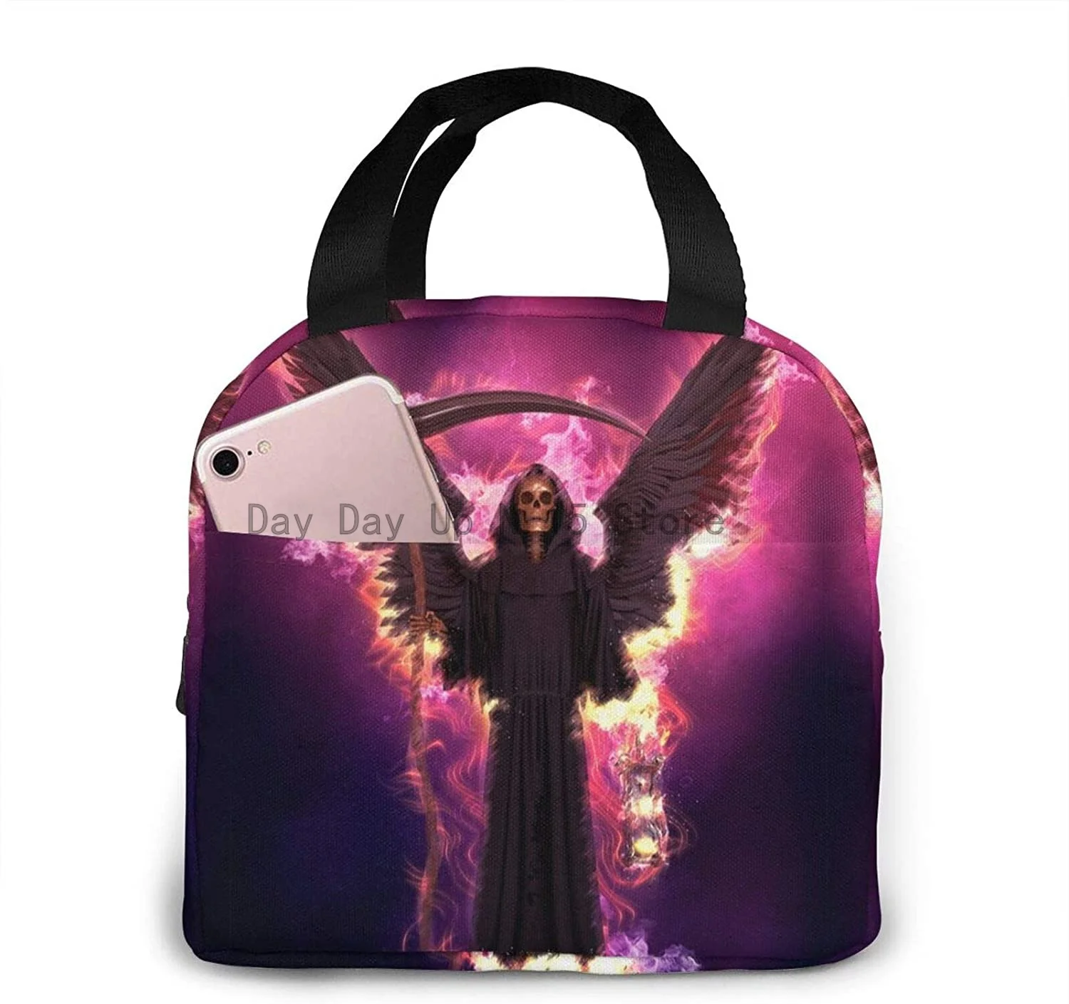 

3D Devil Portable Insulated Lunch Bag Reusable Portable Lunch Bag