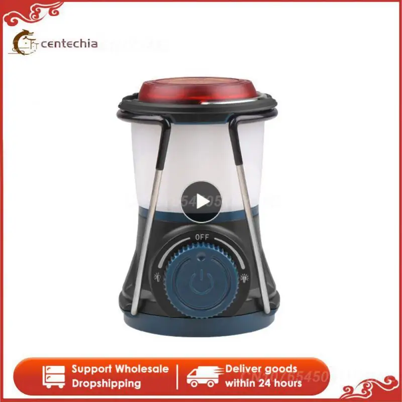 

Abs Camping Lantern 8 Led White Light And 8 Led Red Light Function Outdoor Hiking Night Hanging Lamp With Hook Outdoor Light