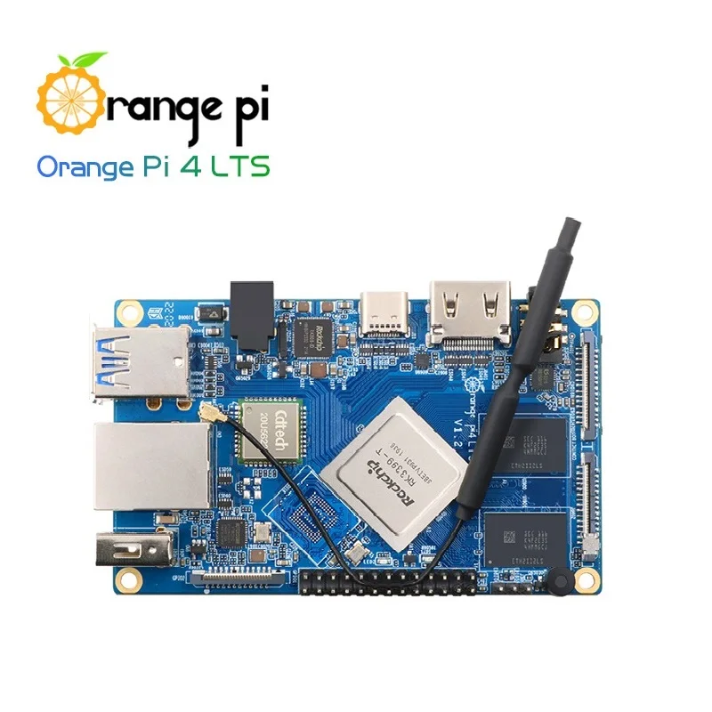 

Orange Pi 4 LTS 3 ГБ ОЗУ Rockchip RK3399-T Поддержка Wifi + BT5.0 Gigabit Ethernet работает на Android Ubuntu OS