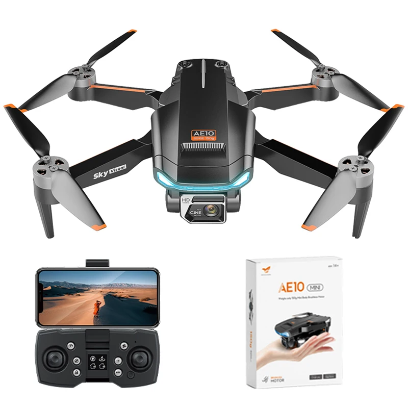 

DEER AE10 mini professional drone 8k dual camera aerial photography 5G GPS brushless motor 1000m distance RC drones toys gifts