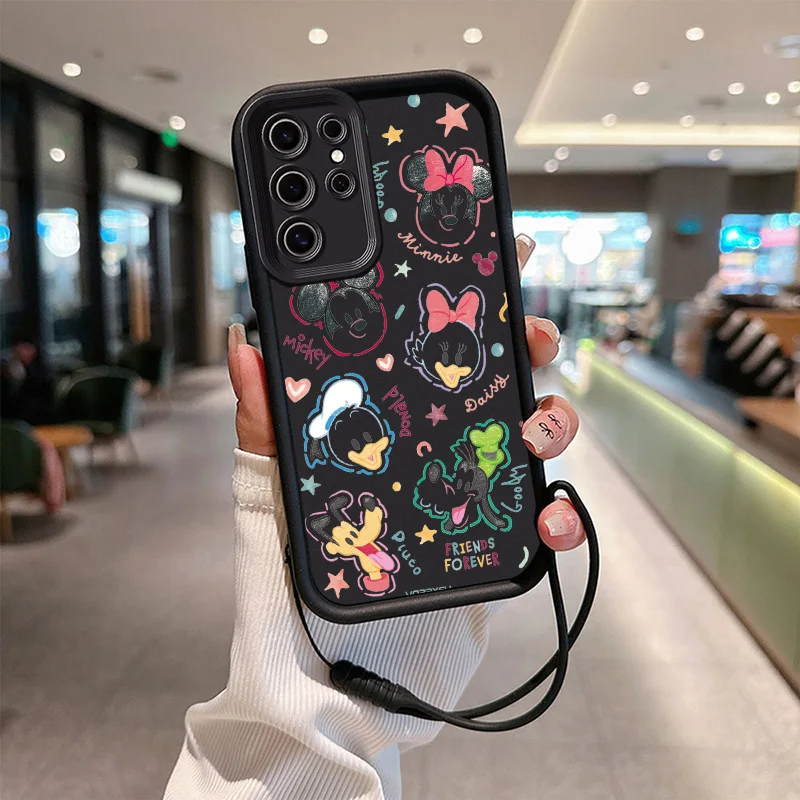 Чехол для телефона с изображением Микки Мауса и Дональда Дак веревки лестницы