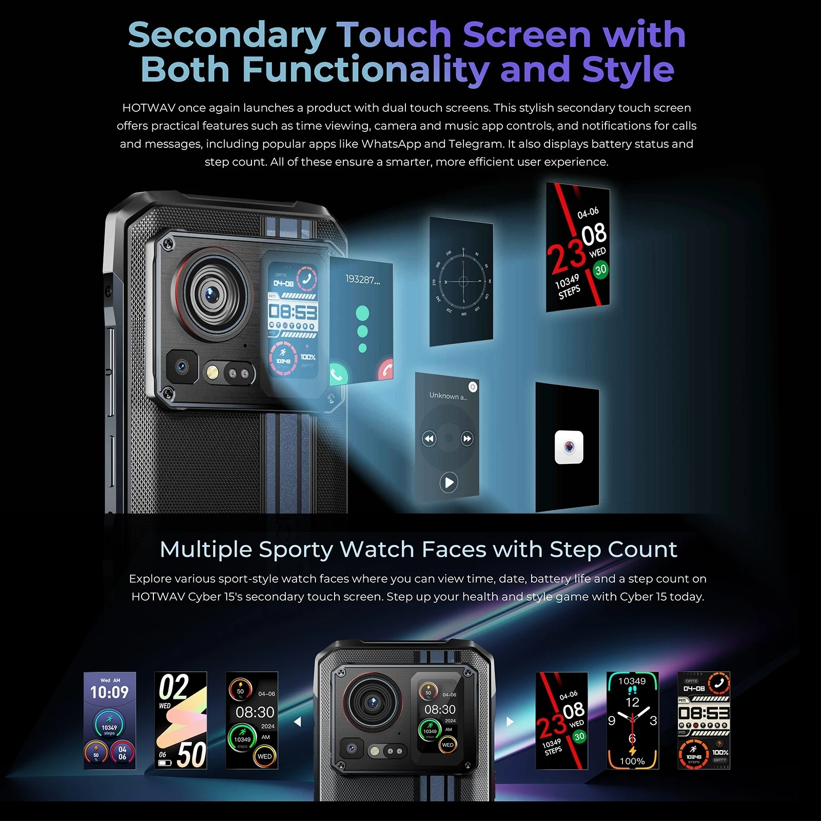 Смартфон Hotwav Cyber 15 24/256ГБ global