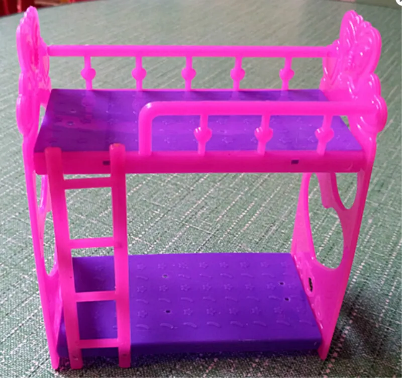 

Масштаб 1/12 Для Куклы 7,5 см, миниатюрный кукольный домик, двухъярусная кровать, детская комната, кукольный домик, мебель для спальни, аксессуа...