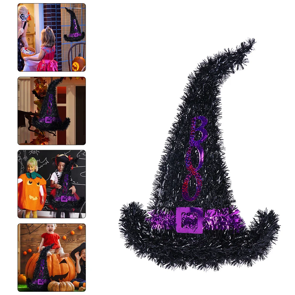 

Witch Hat Hanging Decorations Ornament Hats Party Outdoor Wall Tinsel Costume Wizard Decorcosplay Hangings Decoration Adorn