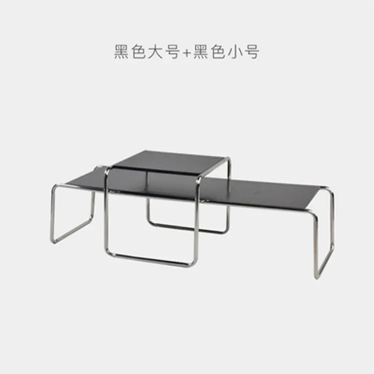 Mode Schmiedeeisen Couchtisch Kombination Koreanische Edelstahl Kreative Kleine Tisch Mittelalterlichen Beistelltisch Japanische