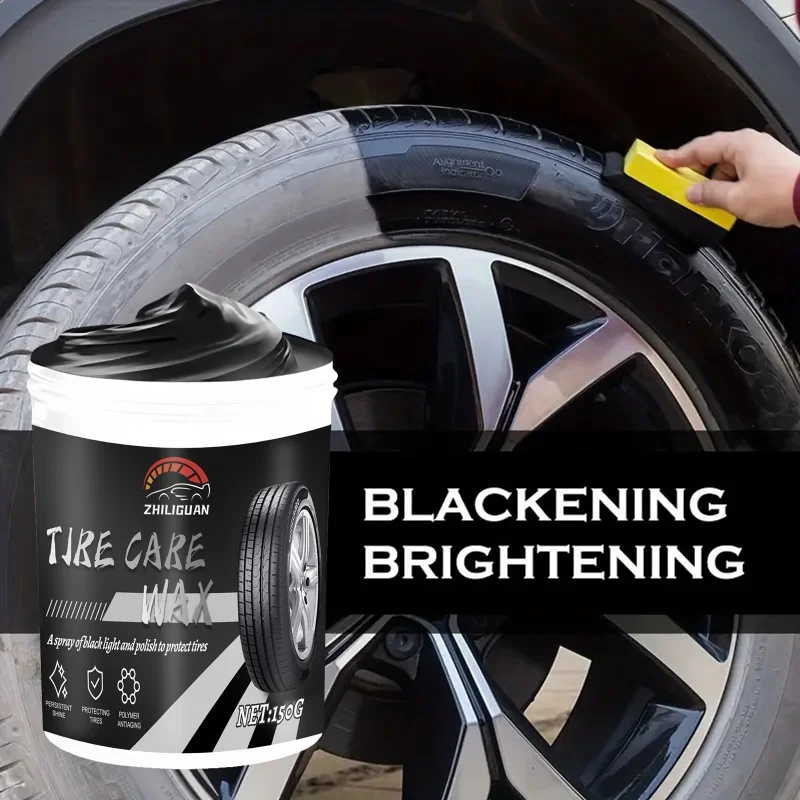 

Премиальный Воск Для Шин — Защита От УФ-излучения, Водостойкая Формула Для Всех Типов Транспортных Средств, Длительный Блеск