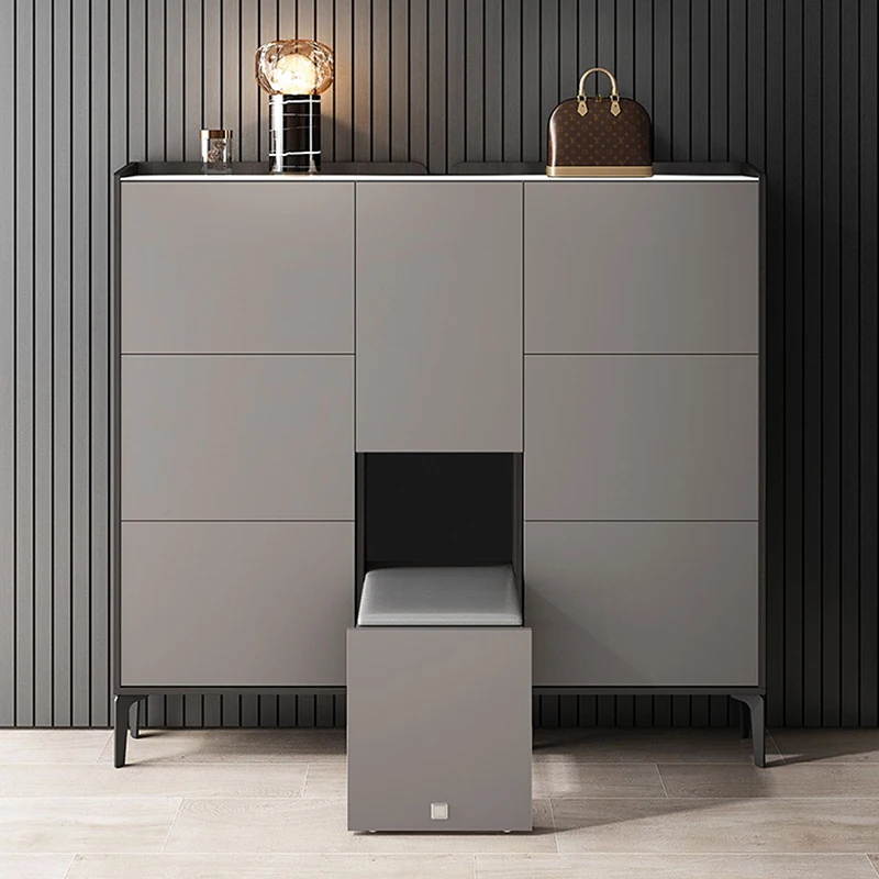 

Hall Bedroom Shoerack Cabinets Bench Modern Living Room Shoe Rack Cupboards Storage Entrance Schoenen Opbergen Home Furniture
