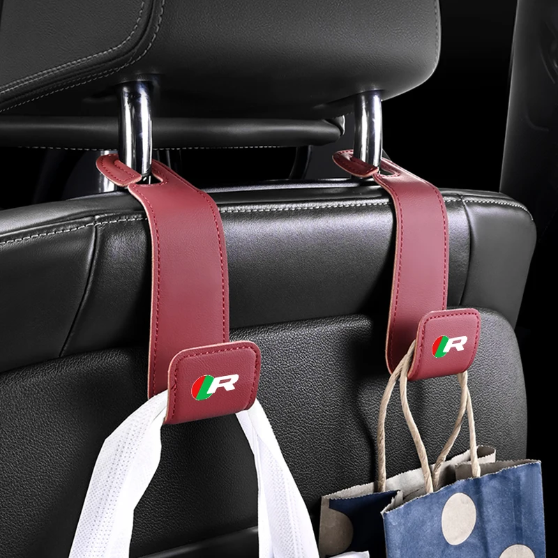 Кожаный органайзер на спинку автомобильного сиденья со скрытым крючком для Jaguar XF